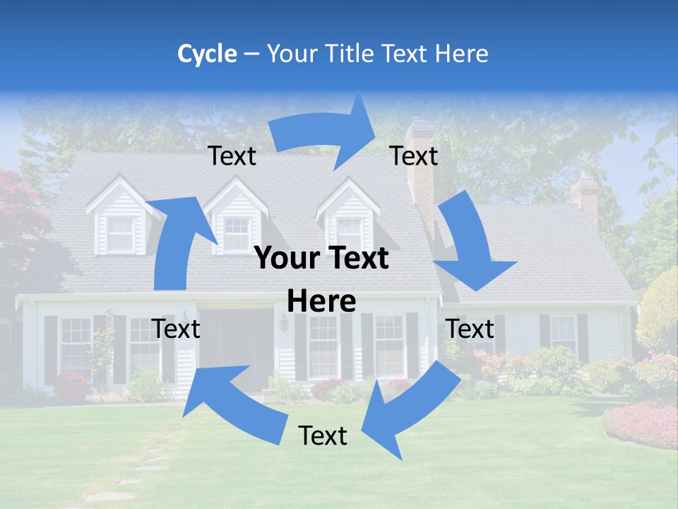 Peaceful Woman Calm PowerPoint Template