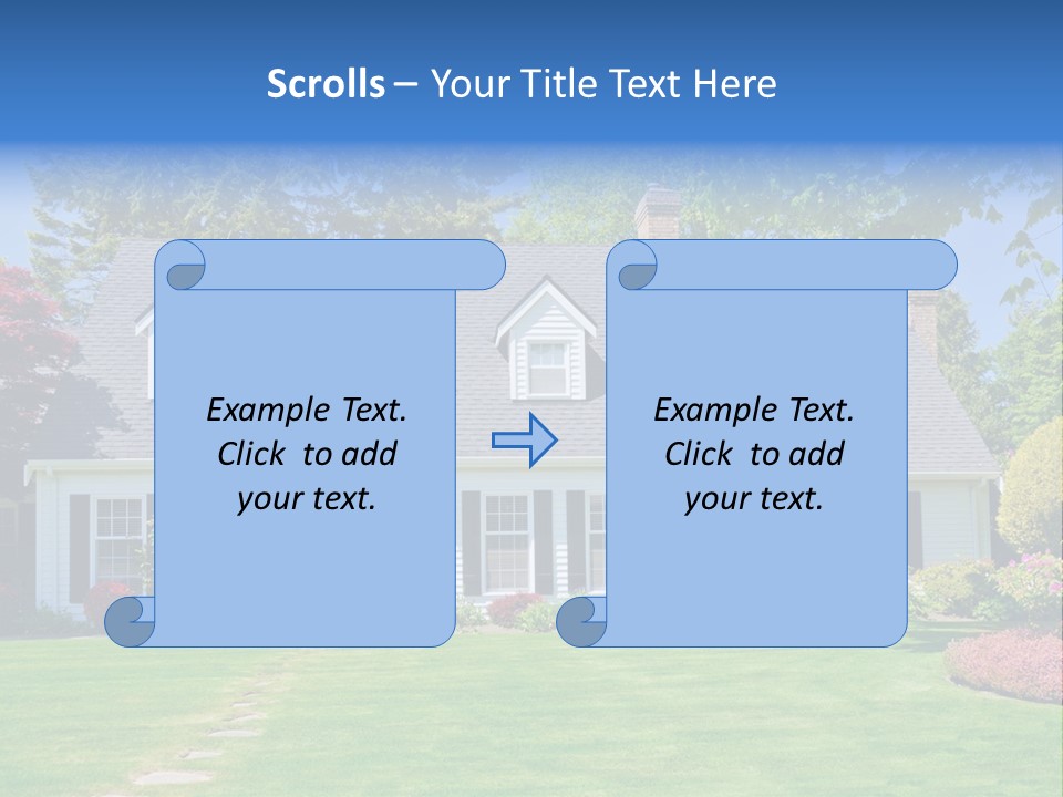 Peaceful Woman Calm PowerPoint Template