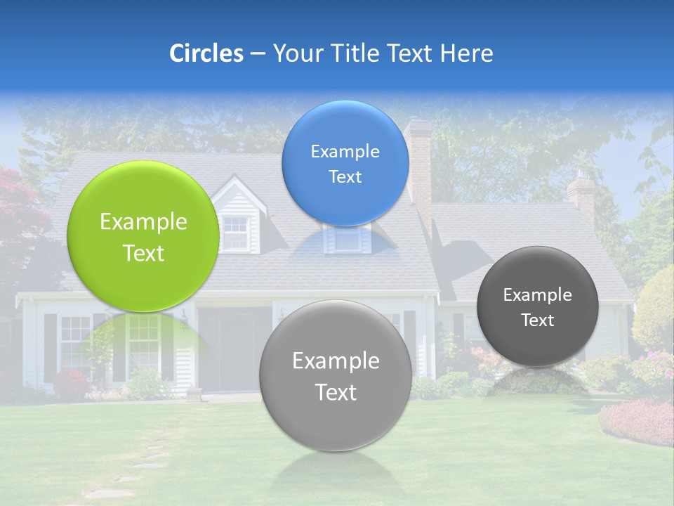 Peaceful Woman Calm PowerPoint Template