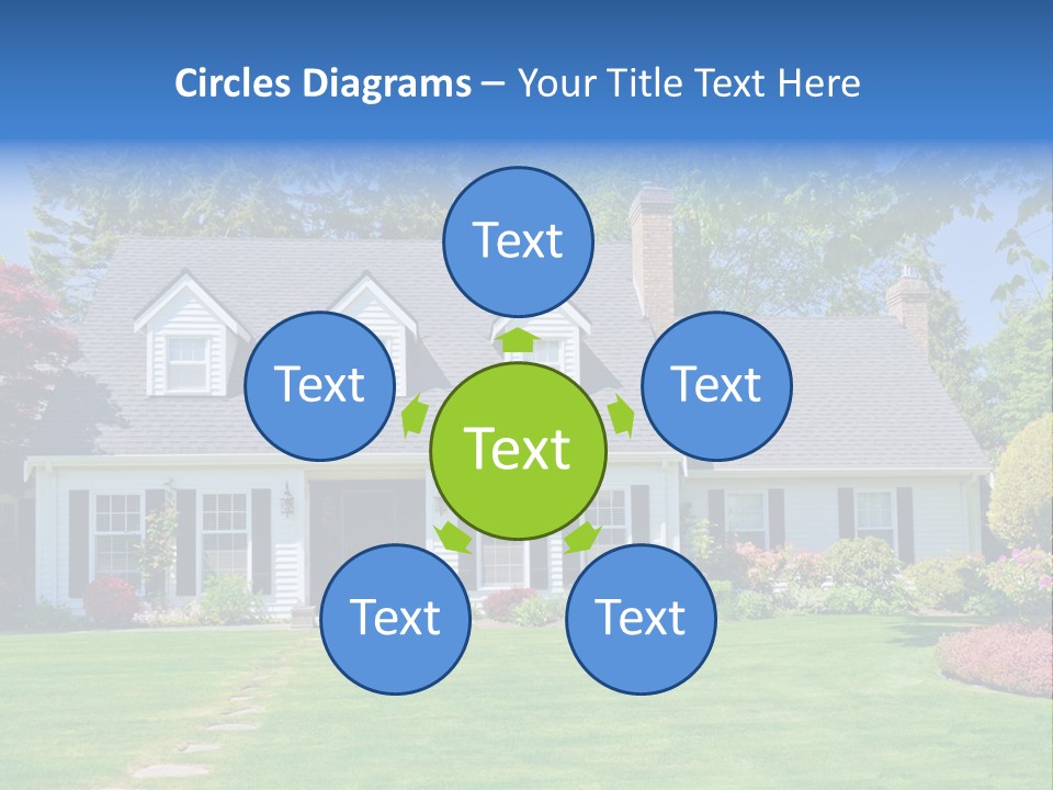 Peaceful Woman Calm PowerPoint Template