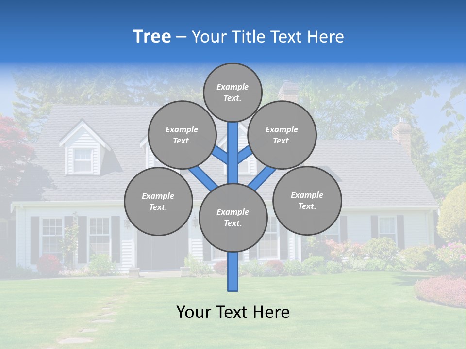 Peaceful Woman Calm PowerPoint Template
