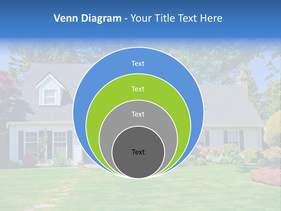 Peaceful Woman Calm PowerPoint Template
