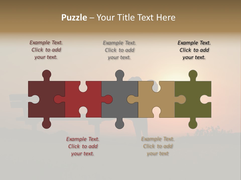 Sand Life Lifestyle PowerPoint Template