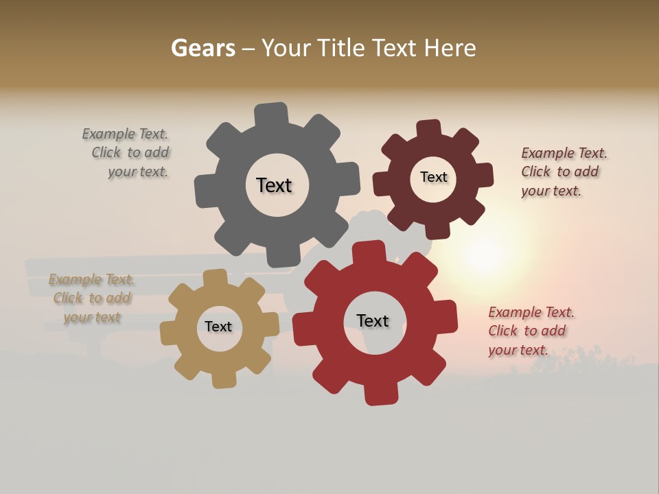 Sand Life Lifestyle PowerPoint Template