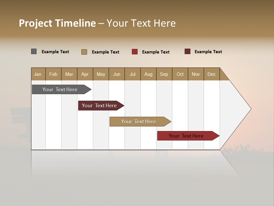 Sand Life Lifestyle PowerPoint Template