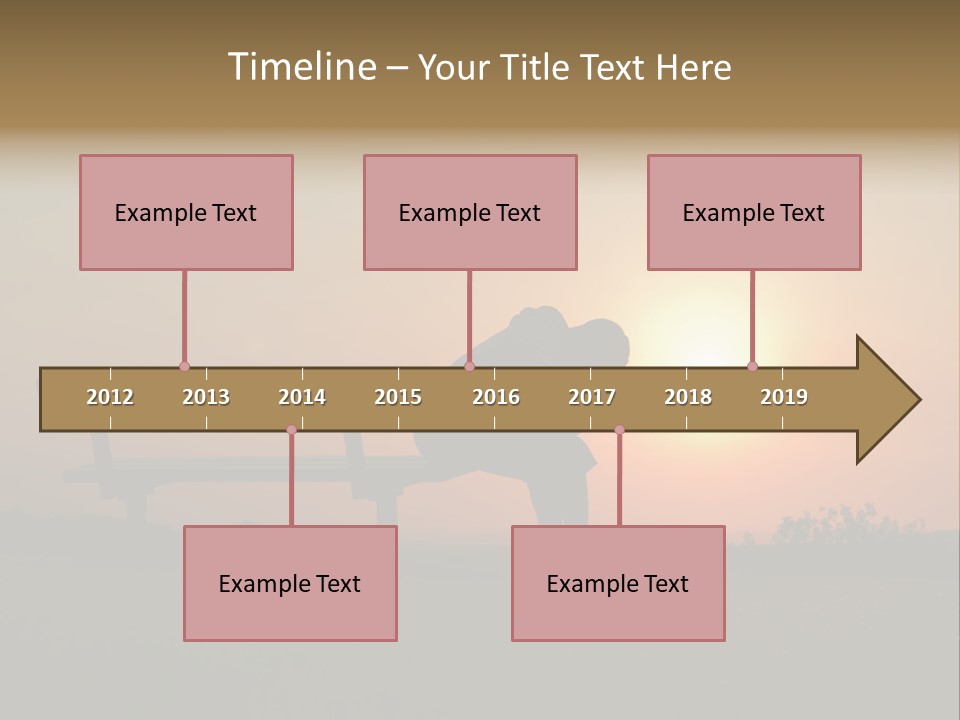 Sand Life Lifestyle PowerPoint Template