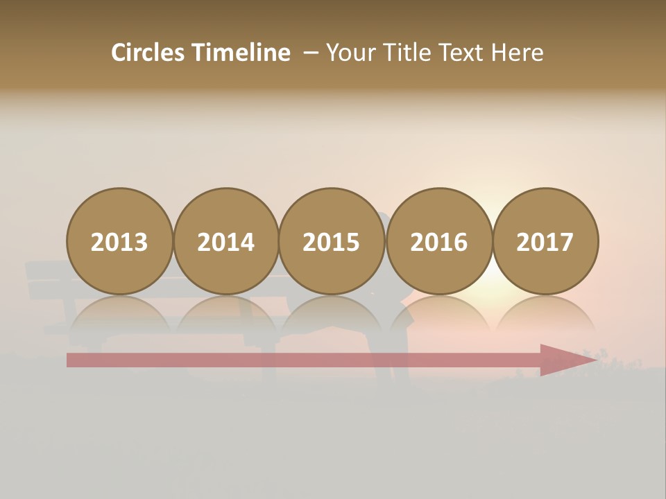 Sand Life Lifestyle PowerPoint Template