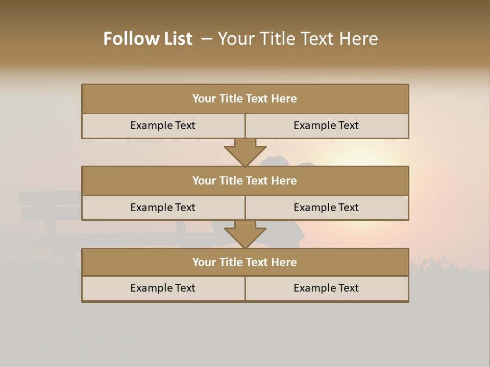 Sand Life Lifestyle PowerPoint Template