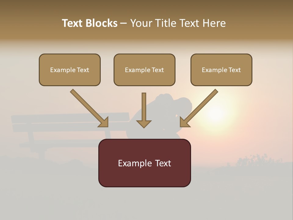 Sand Life Lifestyle PowerPoint Template