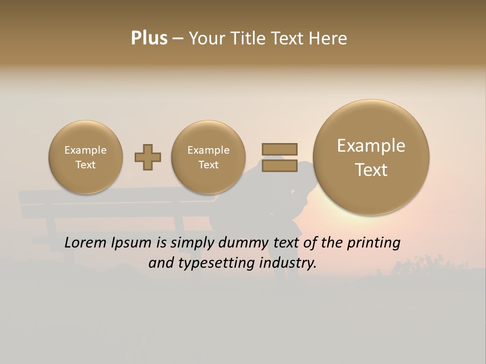 Sand Life Lifestyle PowerPoint Template