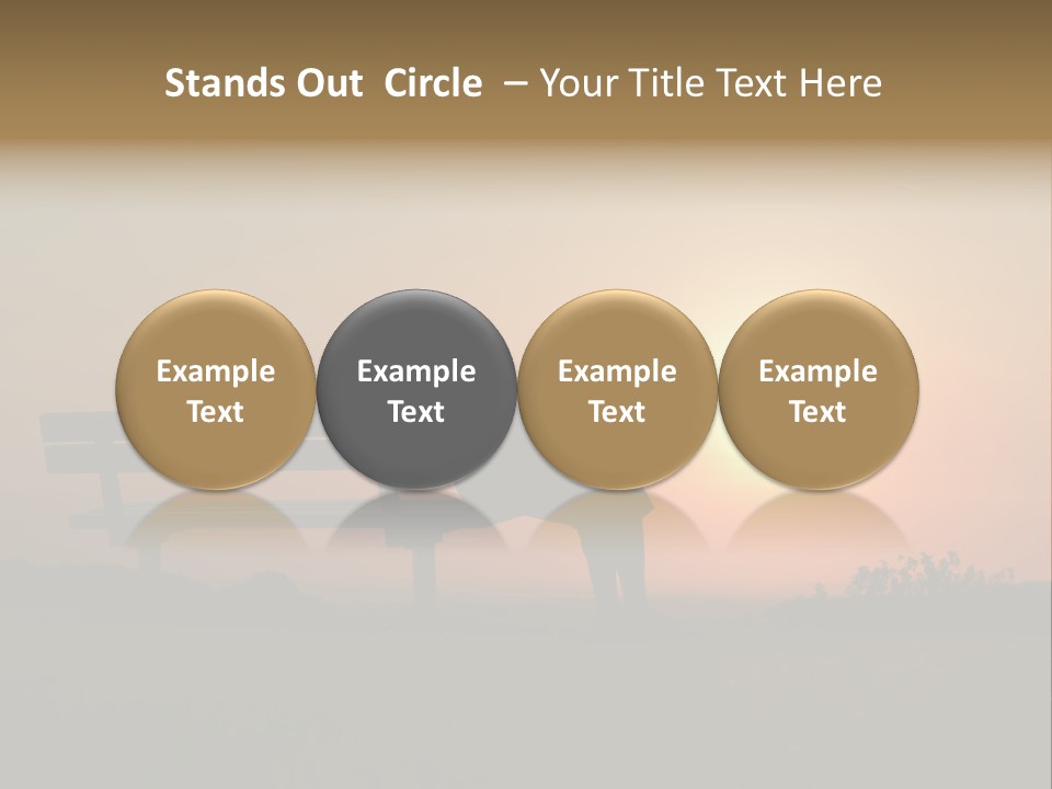 Sand Life Lifestyle PowerPoint Template