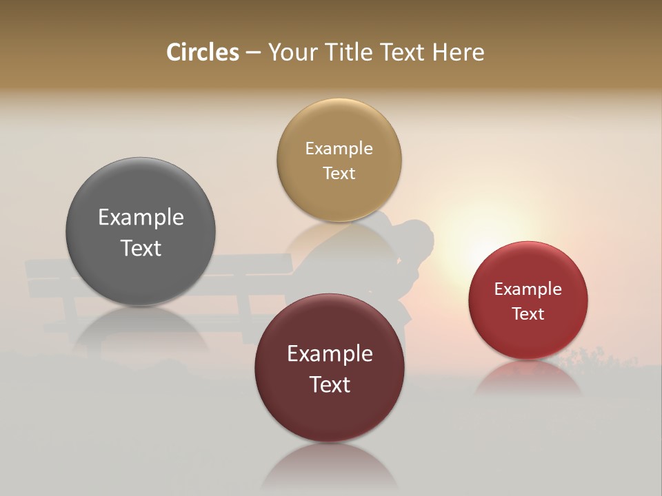 Sand Life Lifestyle PowerPoint Template