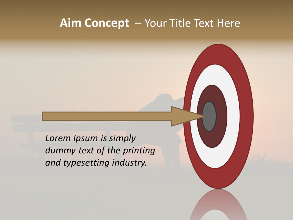 Sand Life Lifestyle PowerPoint Template