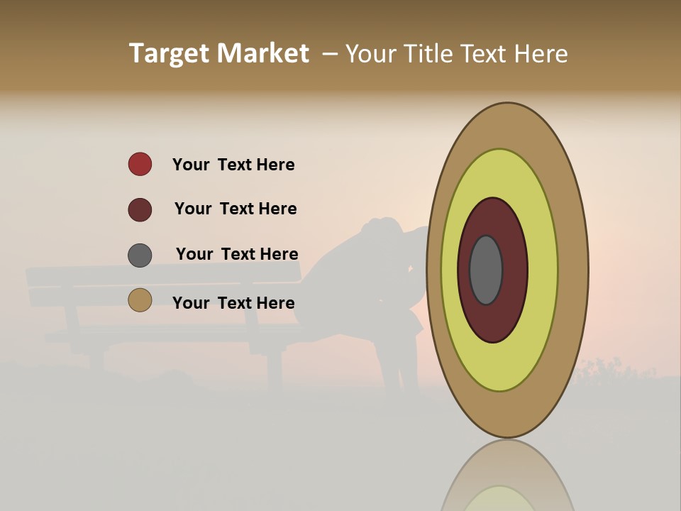 Sand Life Lifestyle PowerPoint Template