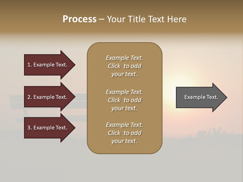 Sand Life Lifestyle PowerPoint Template