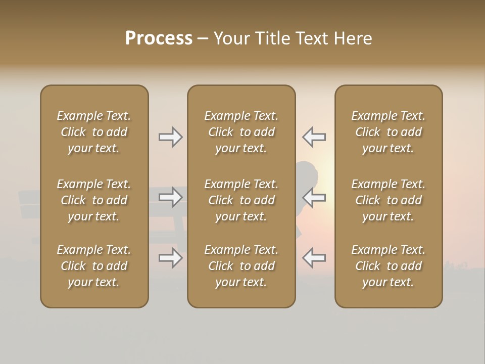 Sand Life Lifestyle PowerPoint Template
