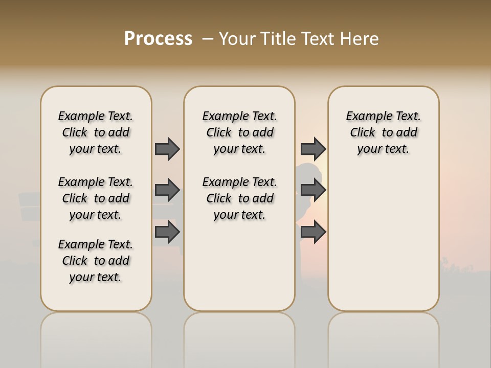 Sand Life Lifestyle PowerPoint Template