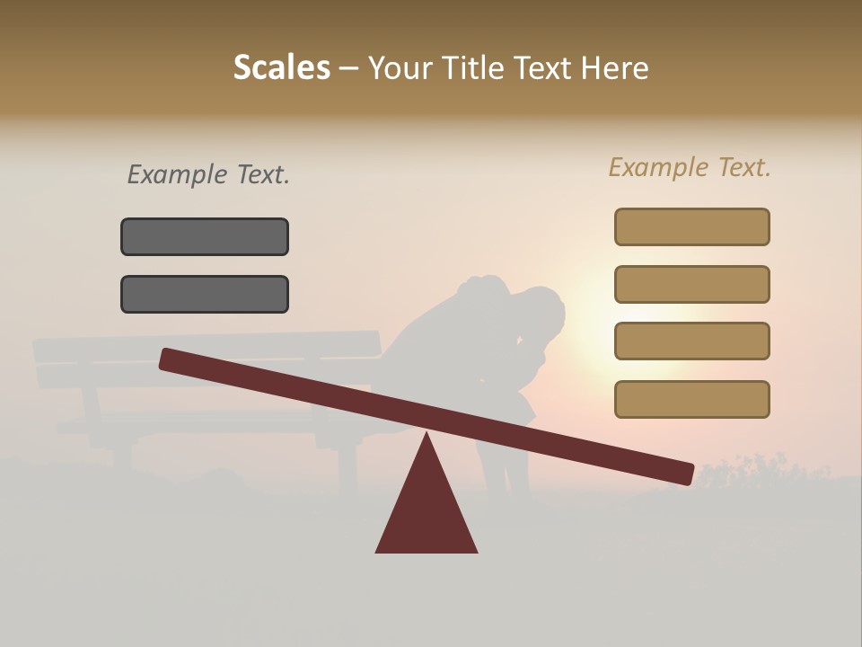 Sand Life Lifestyle PowerPoint Template