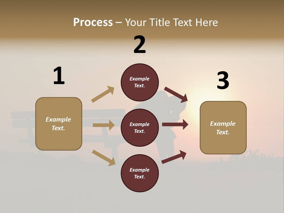 Sand Life Lifestyle PowerPoint Template