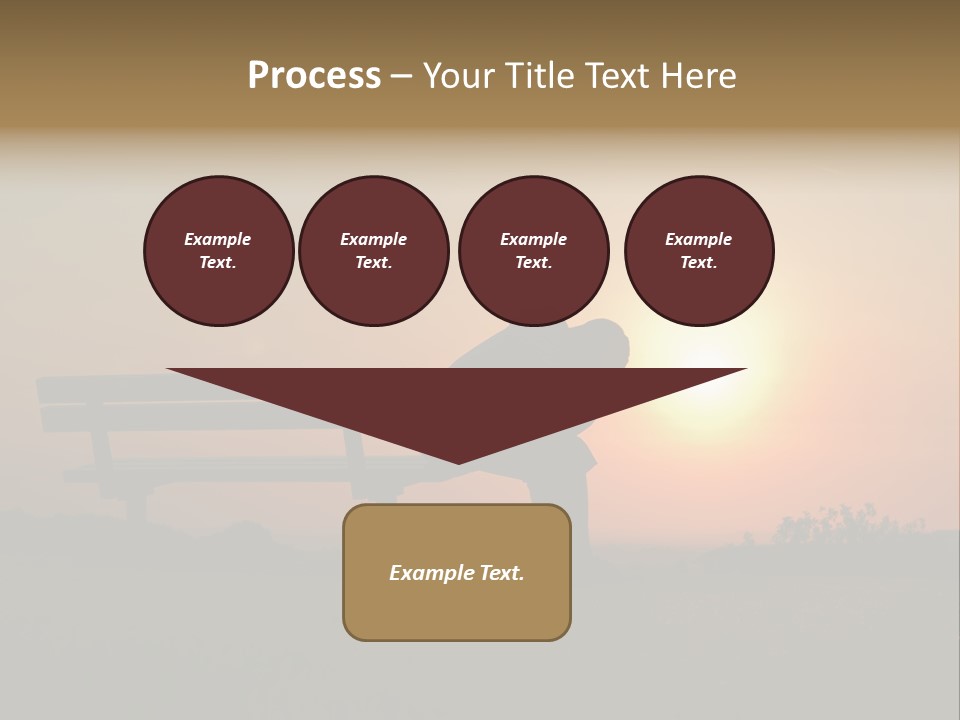 Sand Life Lifestyle PowerPoint Template