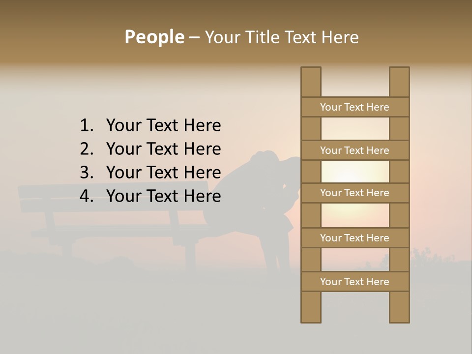 Sand Life Lifestyle PowerPoint Template
