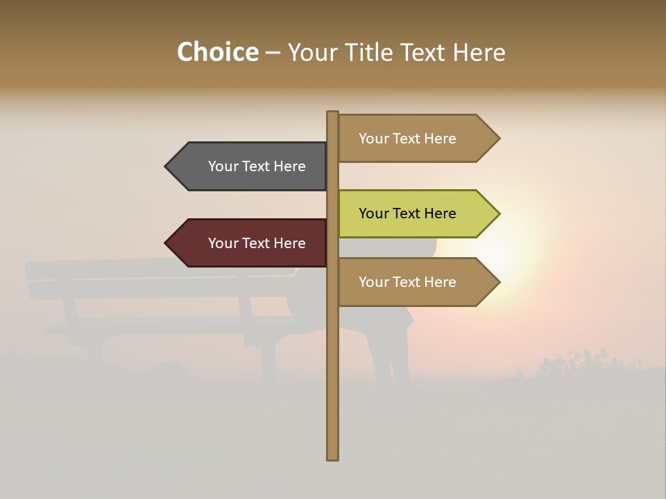 Sand Life Lifestyle PowerPoint Template