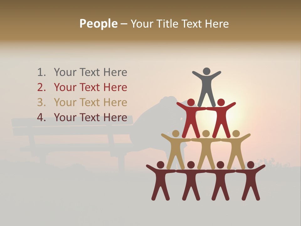 Sand Life Lifestyle PowerPoint Template