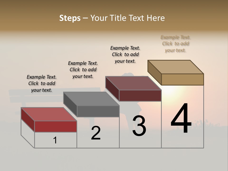 Sand Life Lifestyle PowerPoint Template
