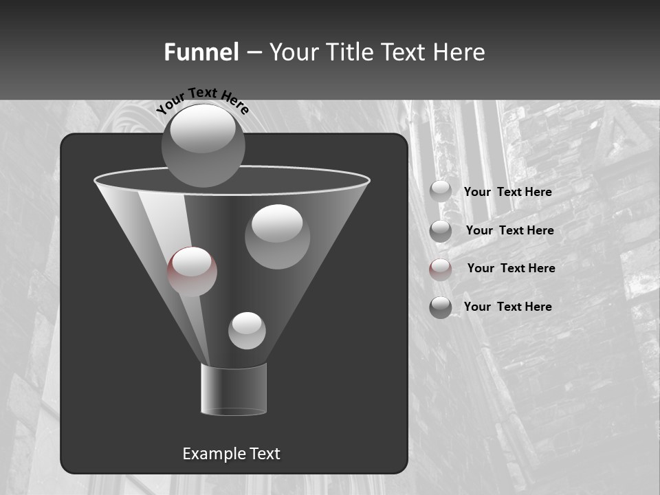 Woman Standing Caucasian PowerPoint Template