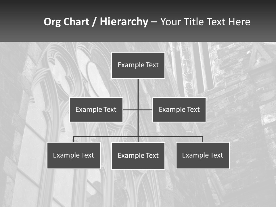 Woman Standing Caucasian PowerPoint Template