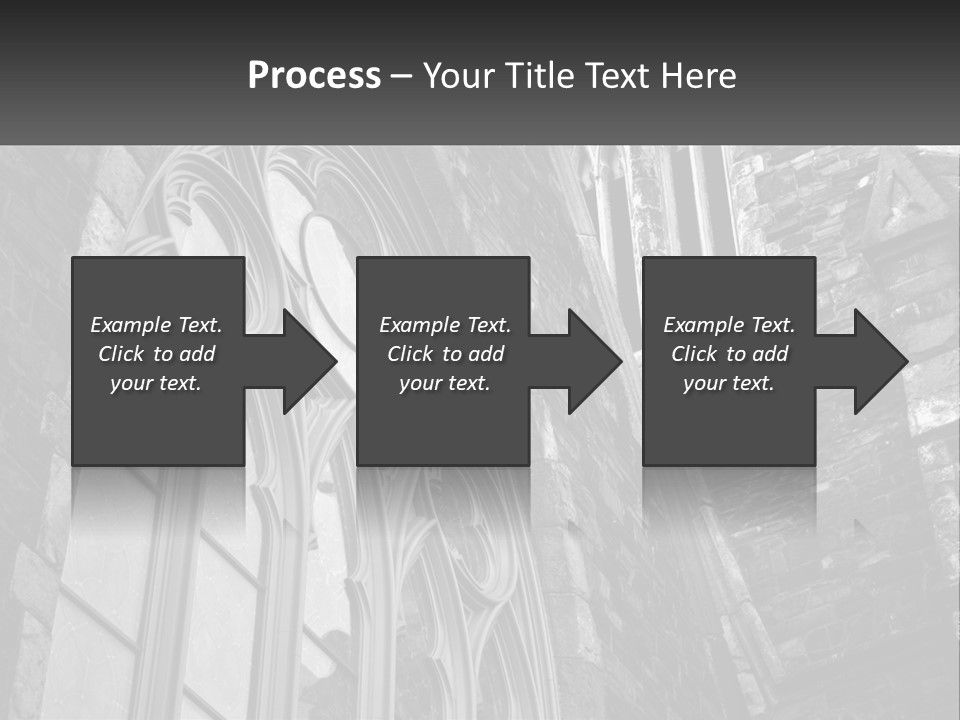 Woman Standing Caucasian PowerPoint Template