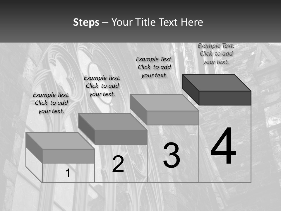 Woman Standing Caucasian PowerPoint Template
