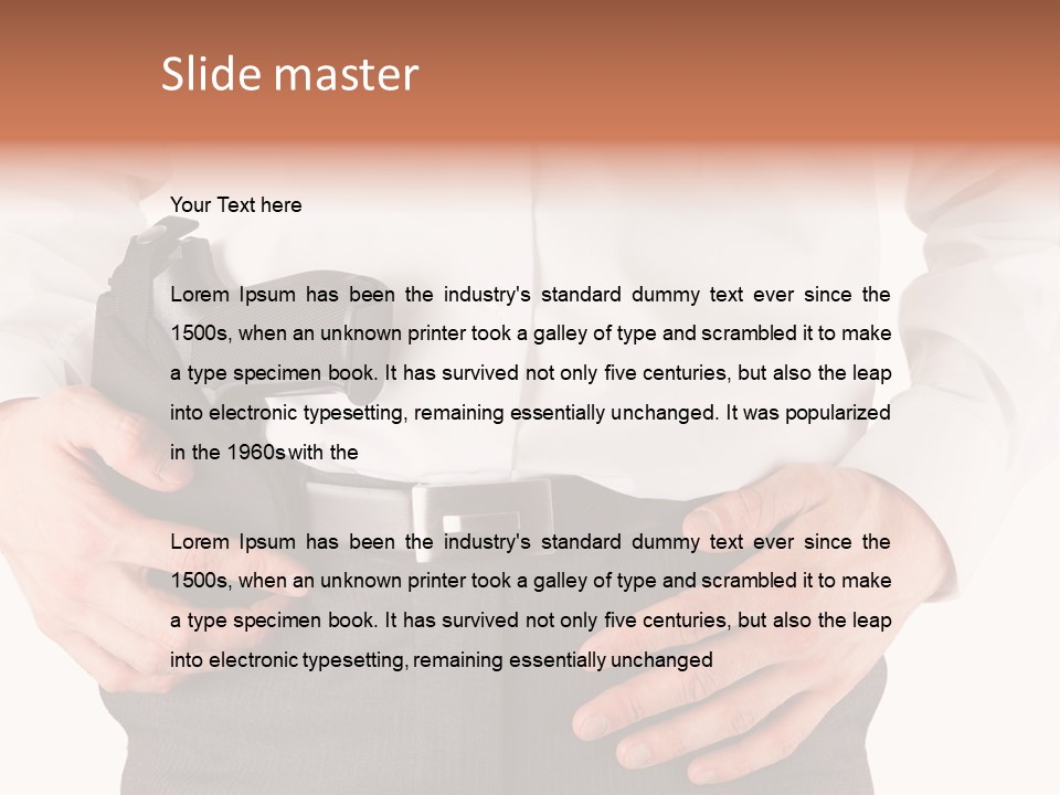 Mother Woman Peaceful PowerPoint Template