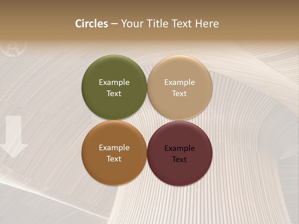 Pensioner Sunrise Caucasian PowerPoint Template