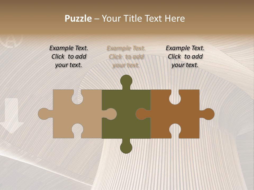 Pensioner Sunrise Caucasian PowerPoint Template