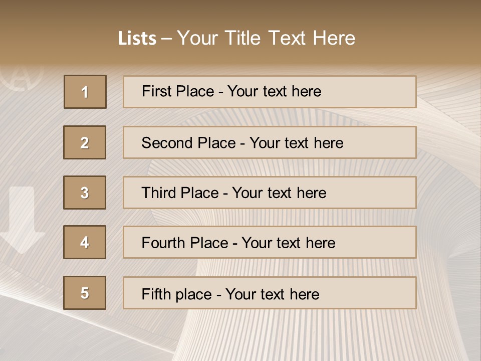 Pensioner Sunrise Caucasian PowerPoint Template