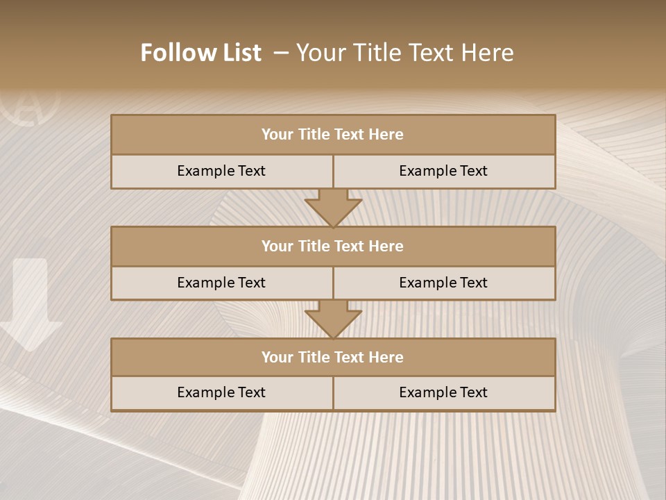 Pensioner Sunrise Caucasian PowerPoint Template