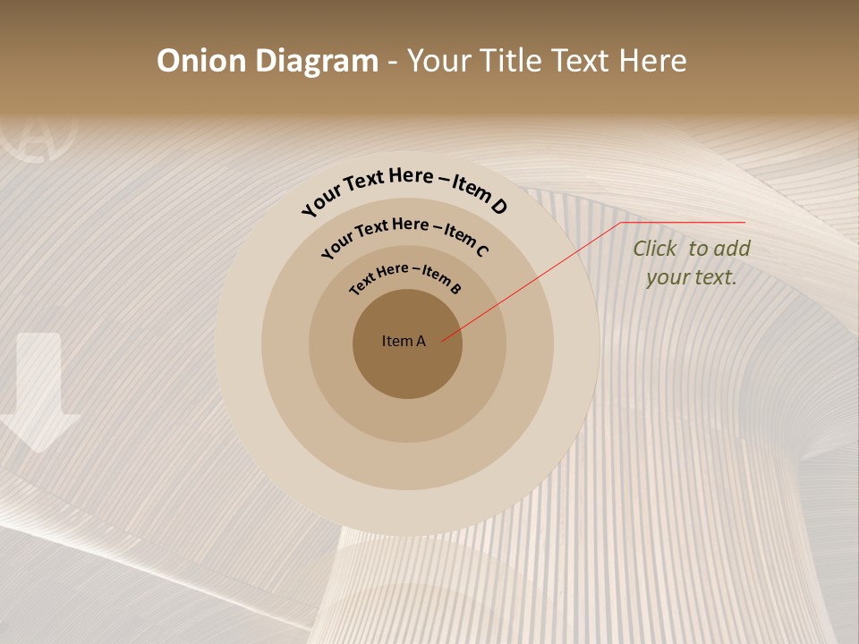 Pensioner Sunrise Caucasian PowerPoint Template