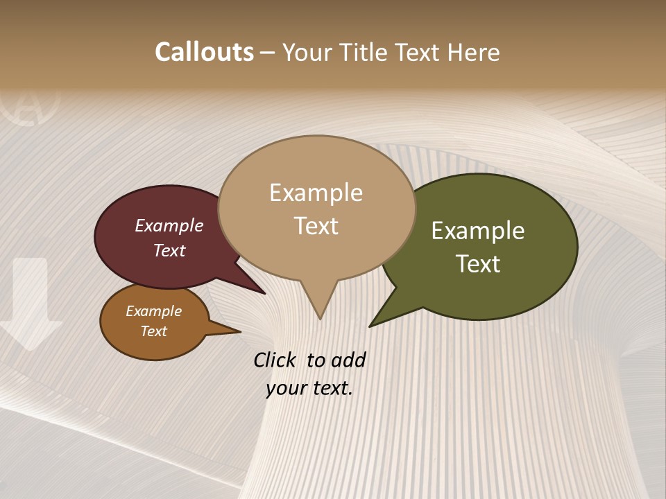 Pensioner Sunrise Caucasian PowerPoint Template