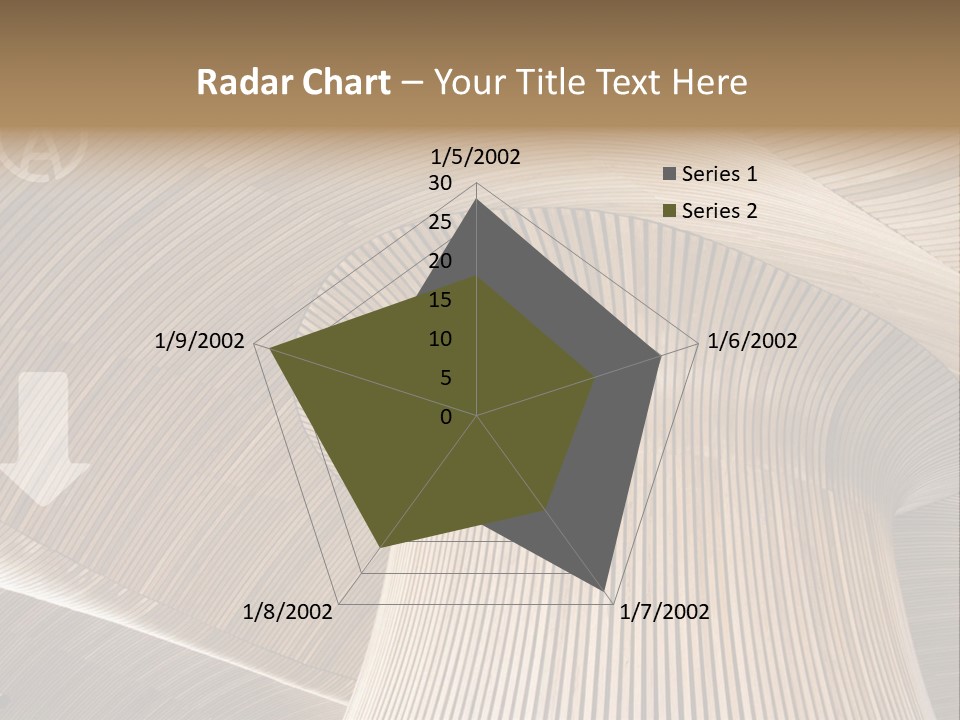 Pensioner Sunrise Caucasian PowerPoint Template