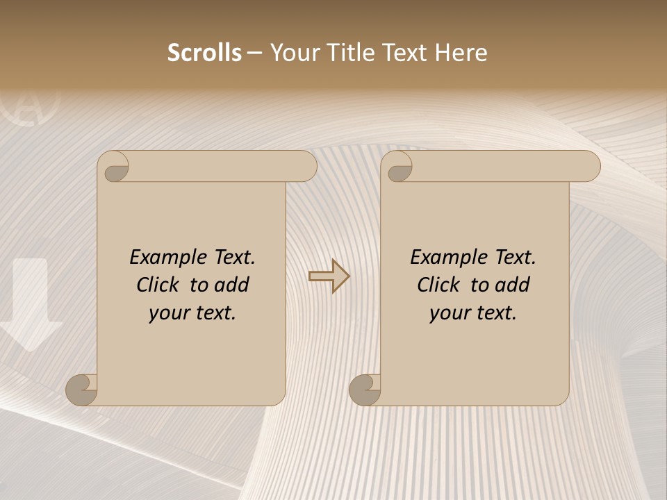 Pensioner Sunrise Caucasian PowerPoint Template