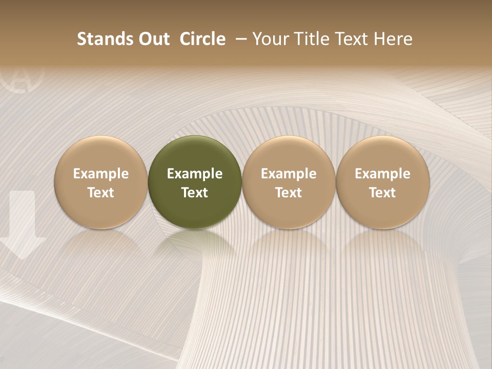 Pensioner Sunrise Caucasian PowerPoint Template