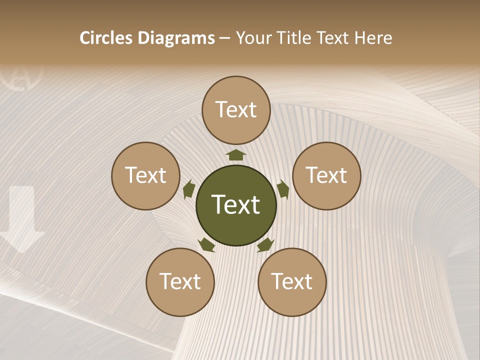 Pensioner Sunrise Caucasian PowerPoint Template