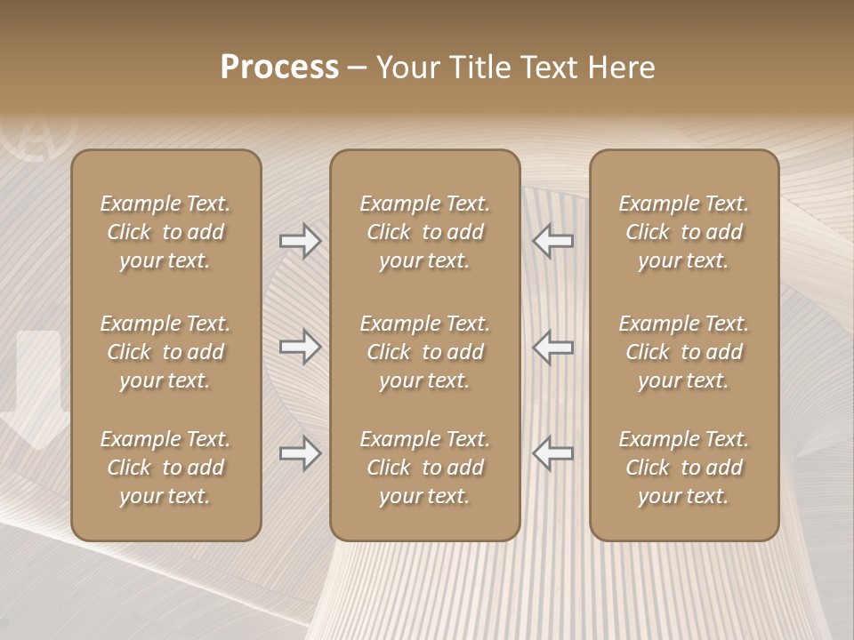 Pensioner Sunrise Caucasian PowerPoint Template