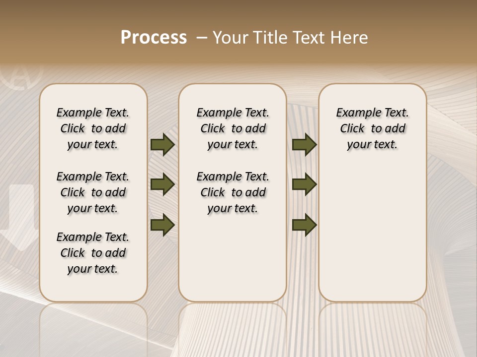 Pensioner Sunrise Caucasian PowerPoint Template
