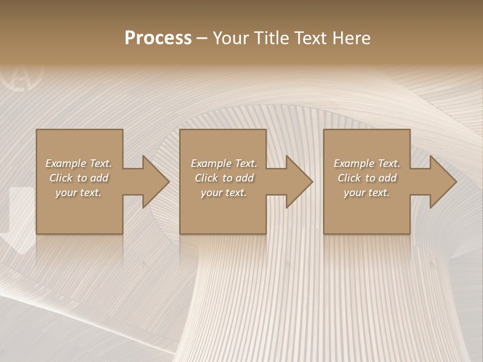 Pensioner Sunrise Caucasian PowerPoint Template