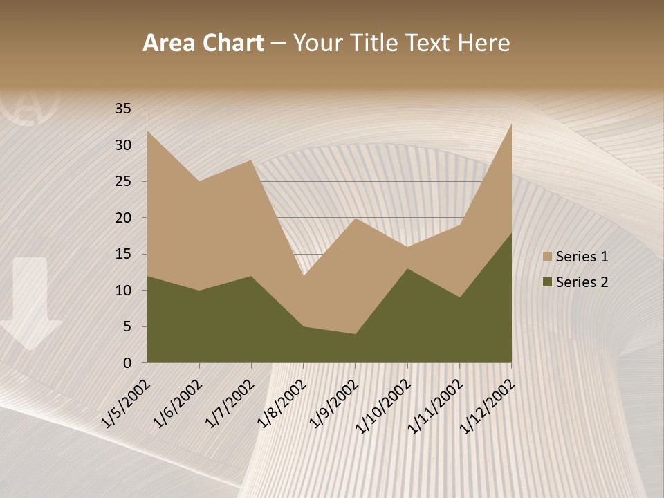 Pensioner Sunrise Caucasian PowerPoint Template