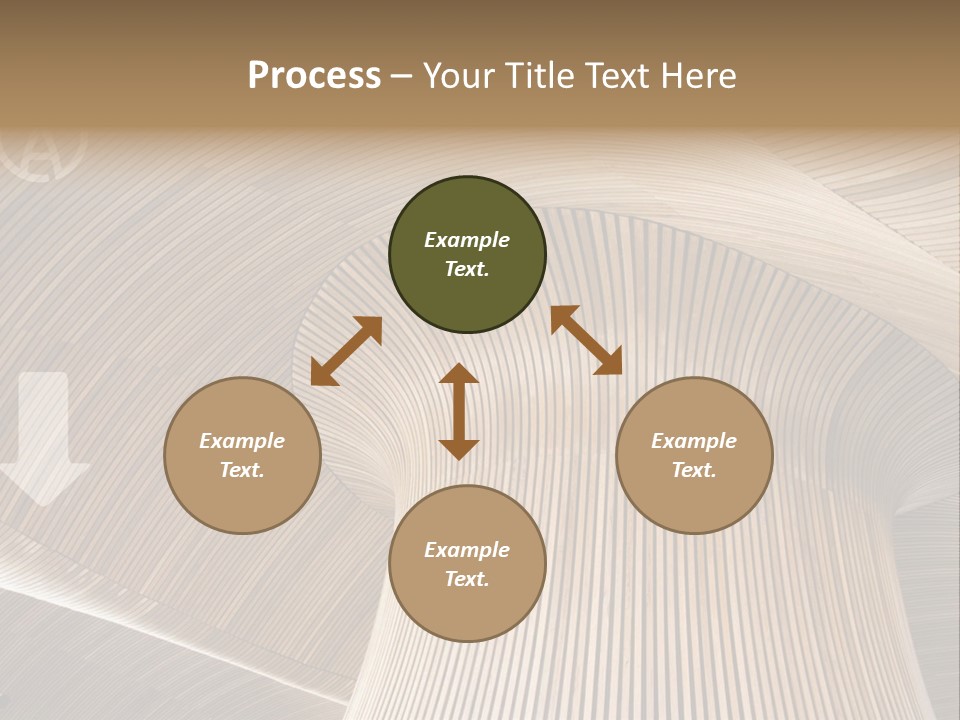 Pensioner Sunrise Caucasian PowerPoint Template