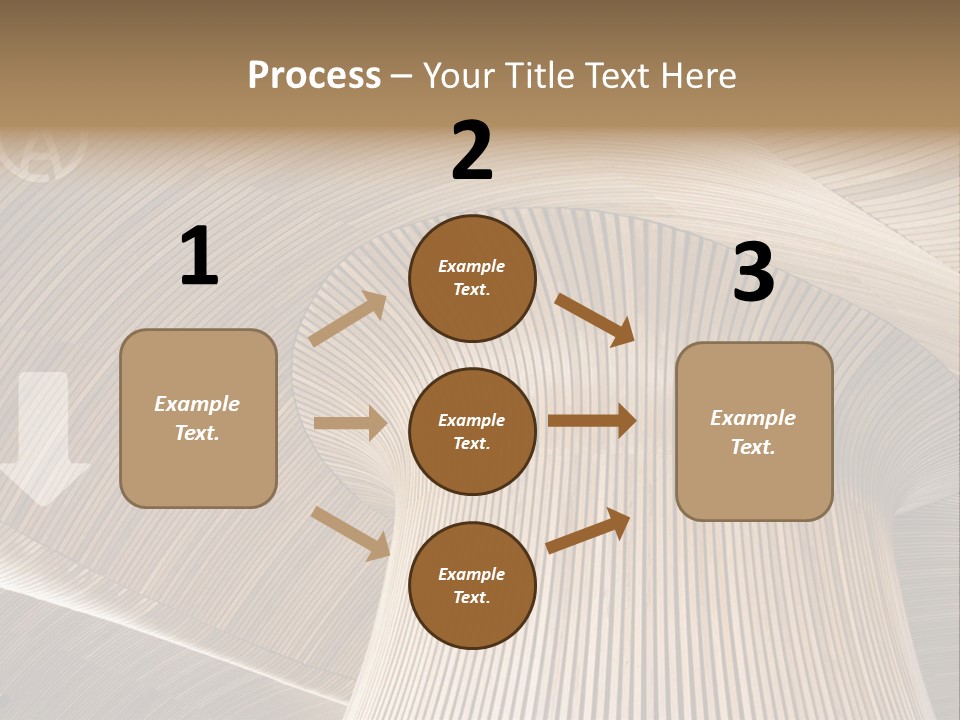 Pensioner Sunrise Caucasian PowerPoint Template