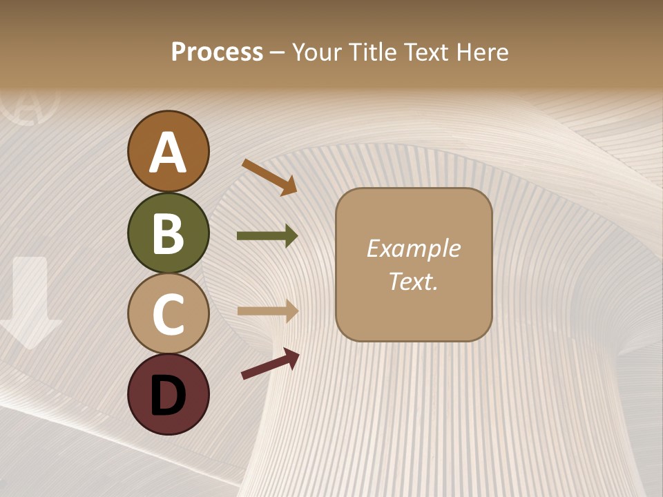 Pensioner Sunrise Caucasian PowerPoint Template